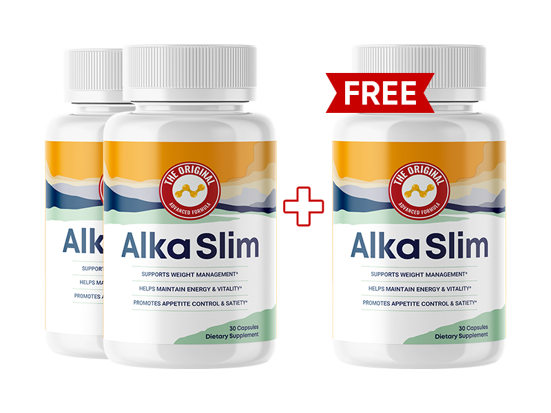 AlkaSlim Buy 2 Get 1 Free Package